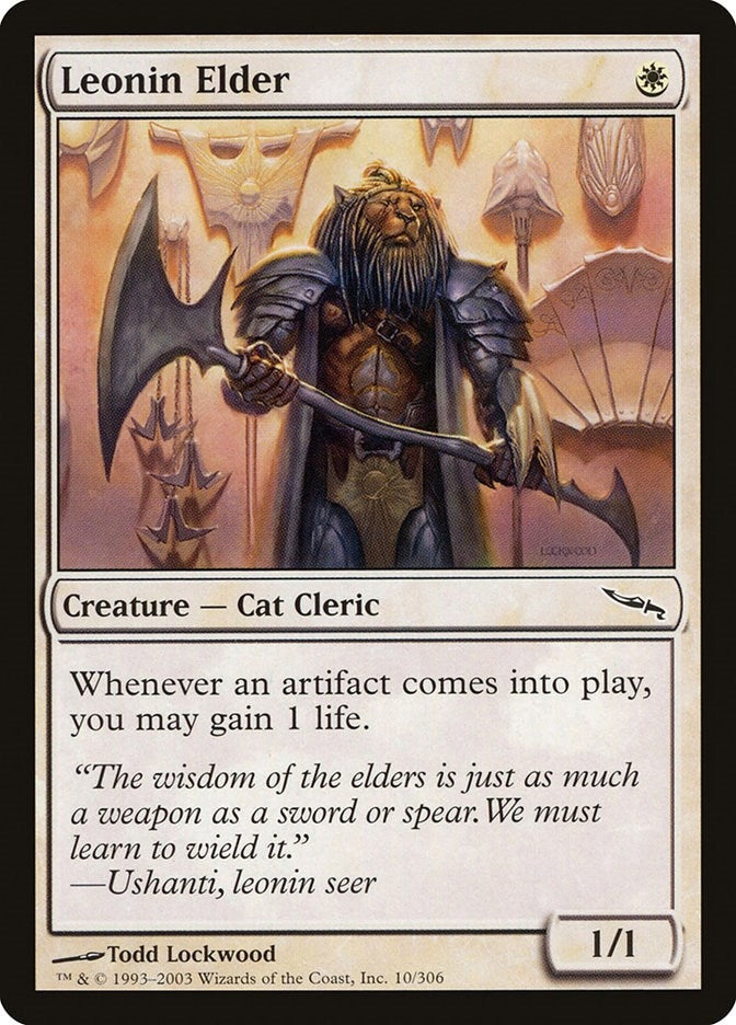 Leonin Elder (10) [MRD] - MTG Single