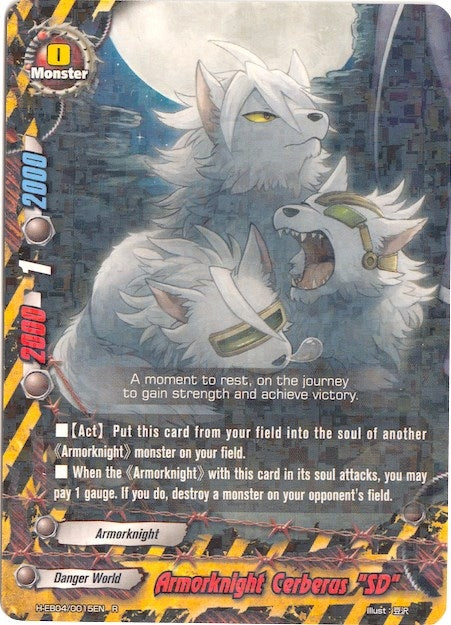 Armorknight Cerberus ’SD’ (40015) [H-EB04] - Future Card BuddyFight Single