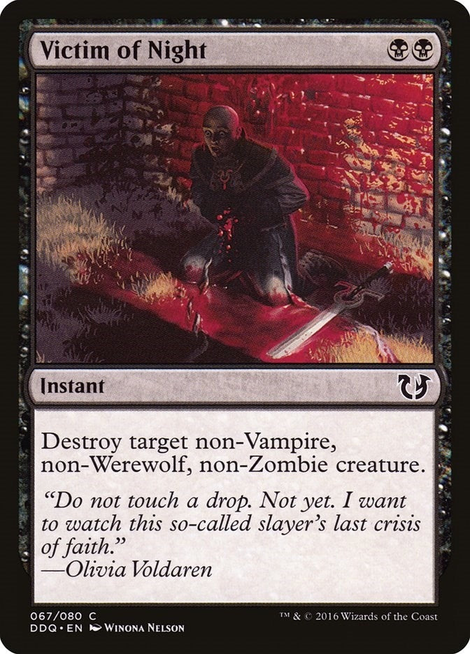 Victim of Night (67) [DDQ] - MTG Single