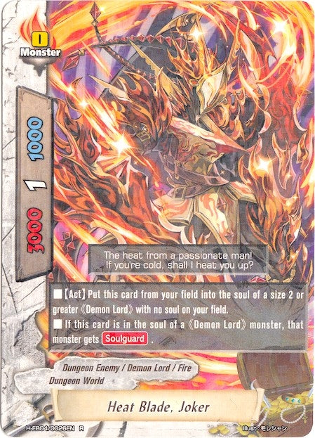 Heat Blade Joker (40026) [H-EB04] - Future Card BuddyFight Single