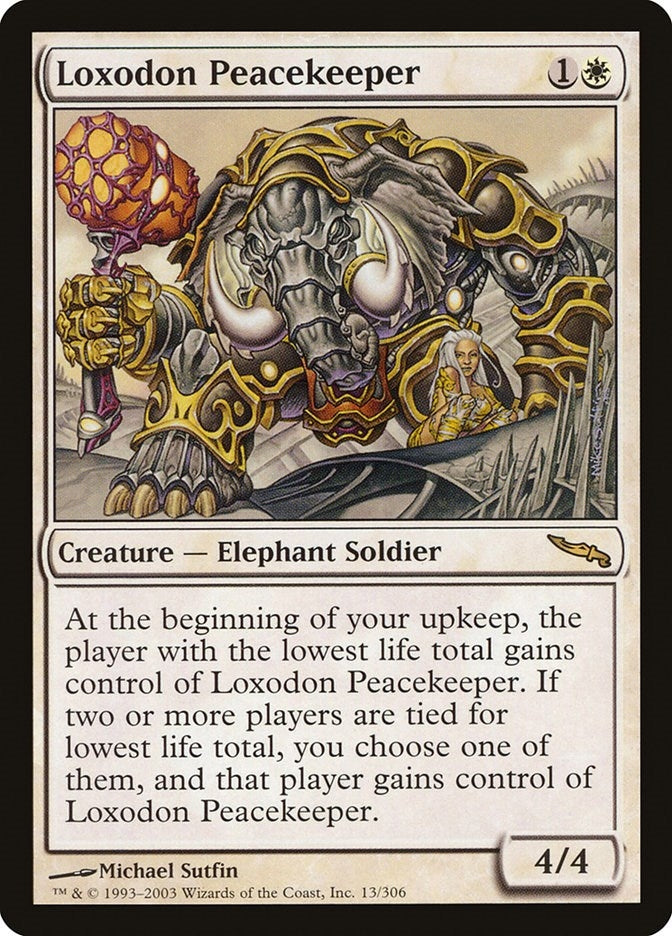 Loxodon Peacekeeper (13) [MRD] - MTG Single