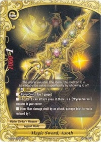 Magic Sword Azoth (10059) [H-PP01] - Future Card BuddyFight Single