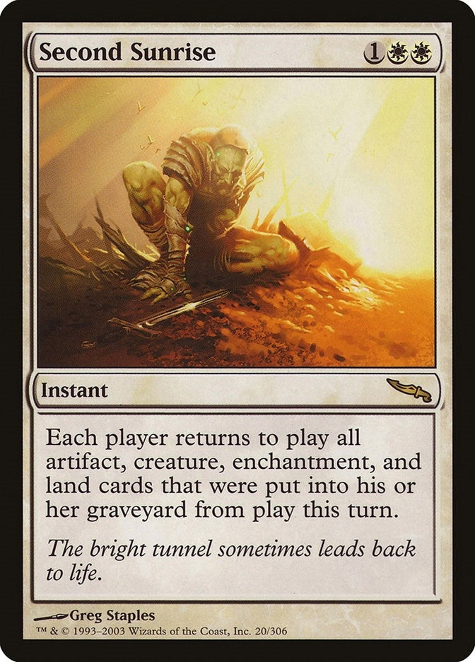 Second Sunrise (20) [MRD] - MTG Single