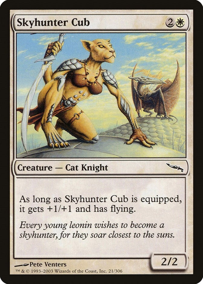 Skyhunter Cub (21) [MRD] - MTG Single