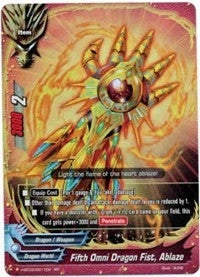 Fifth Omni Dragon Fist Ablaze (30011) [H-BT03] - Future Card BuddyFight Single