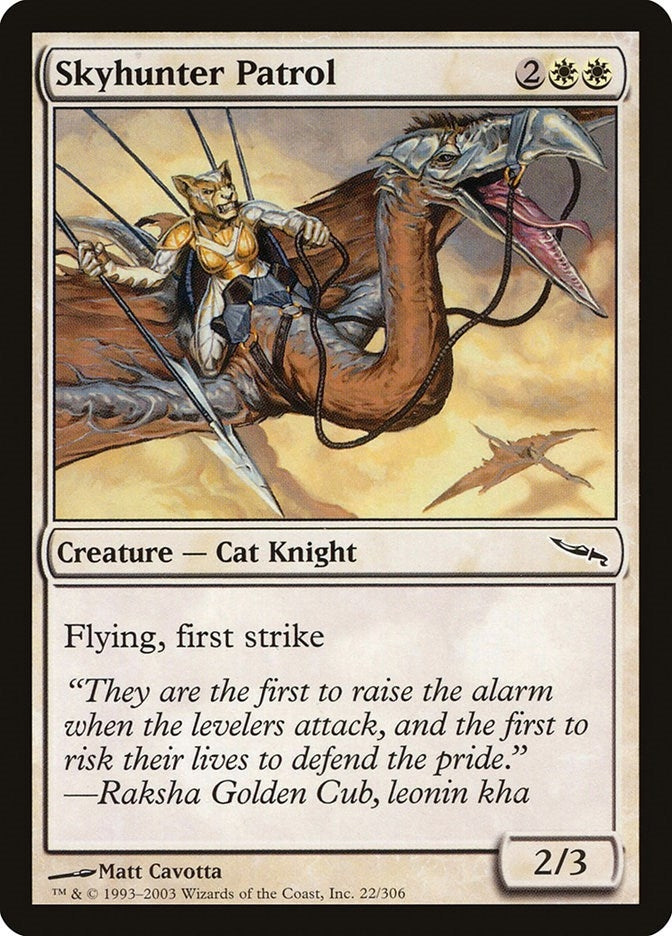 Skyhunter Patrol (22) [MRD] - MTG Single