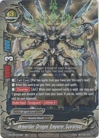 Armorider Dragon Emperor Suvarious (30016) [H-BT03] - Future Card BuddyFight Single