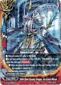 Fifth Omni Cavalry Dragon Ice Lance Merak (30022) [H-BT03] - Future Card BuddyFight Single