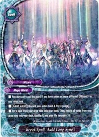 Great Spell Auld Lang Syne (30029) [H-BT03] - Future Card BuddyFight Single
