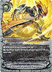 A Dragon Against Thousands (30037) [H-BT03] - Future Card BuddyFight Single