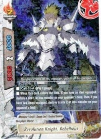 Revolution Knight Rebellious (30042) [H-BT03] - Future Card BuddyFight Single