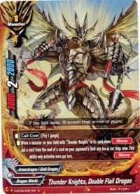Thunder Knights Double Flail Dragon (30051) [H-BT03] - Future Card BuddyFight Single
