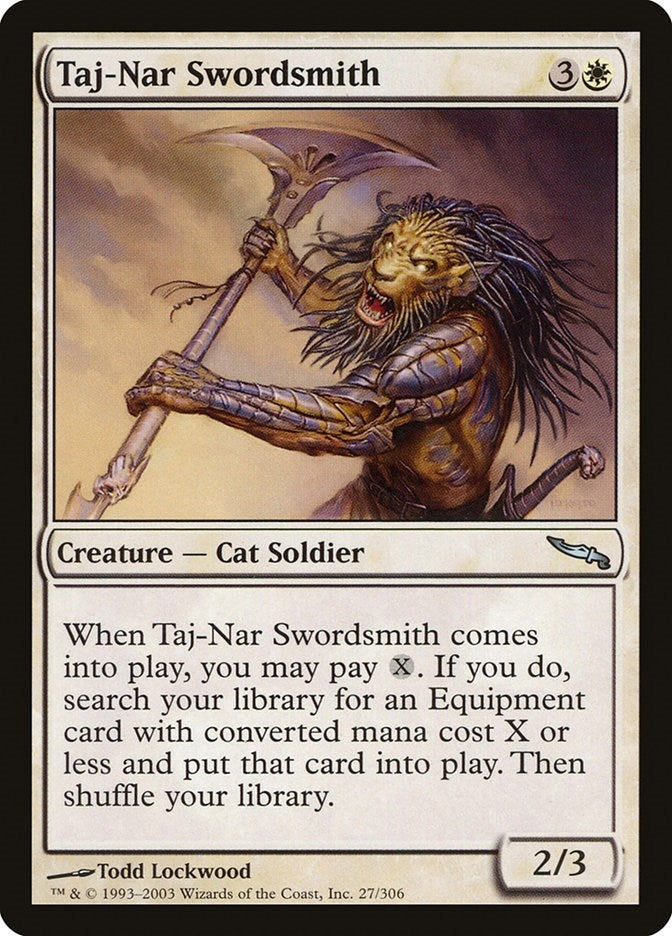 Taj-Nar Swordsmith (27) [MRD] - MTG Single