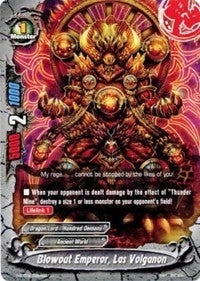 Blowout Emperor Las Volganon (30064) [H-BT03] - Future Card BuddyFight Single