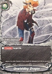 Unwielding Dragon (30068) [H-BT03] - Future Card BuddyFight Single