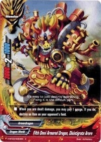 Fifth Omni Armored Dragon Disintegrate Arale (30083) [H-BT03] - Future Card BuddyFight Single