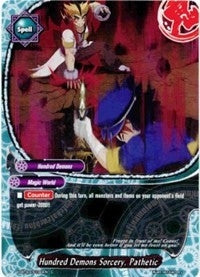 Hundred Demons Sorcery Pathetic (30100) [H-BT03] - Future Card BuddyFight Single
