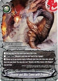 Disaster and Bliss Comes with Dragons (30108) [H-BT03] - Future Card BuddyFight Single