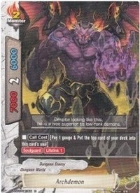 Archdemon (30113) [H-BT03] - Future Card BuddyFight Single