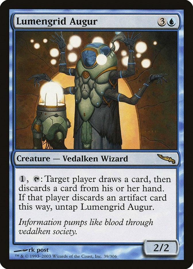 Lumengrid Augur (39) [MRD] - MTG Single