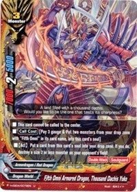 Fifth Omni Armored Dragon Thousand Dachis Yoko (40079) [H-EB04] - Future Card BuddyFight Single