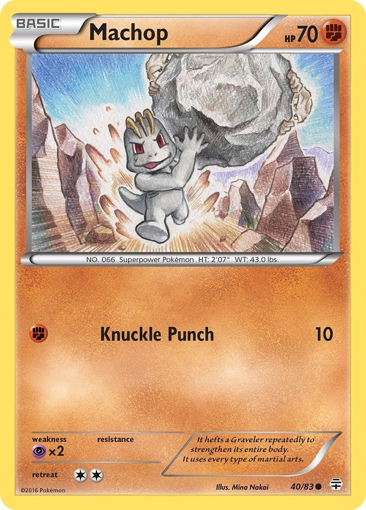 Image for Machop (40/83) (Generations) - Pokemon