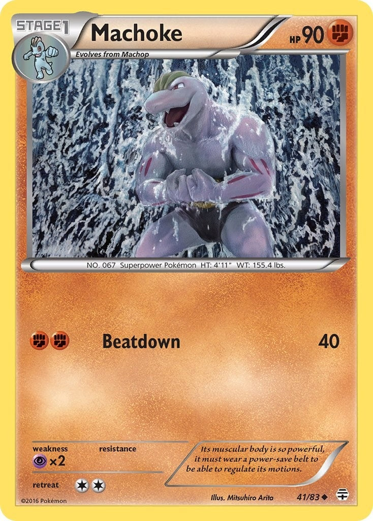 Image for Machoke (41/83) (Generations) - Pokemon
