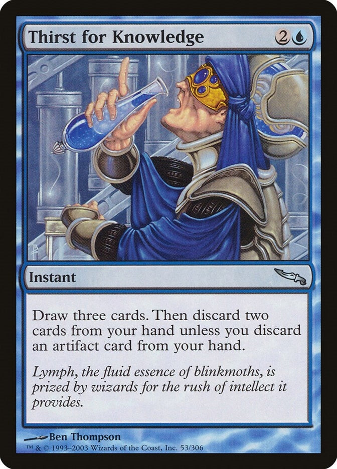 Thirst for Knowledge (53) [MRD] - MTG Single