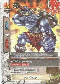 Iron Cyclops (30022) [H-EB03] - Future Card BuddyFight Single