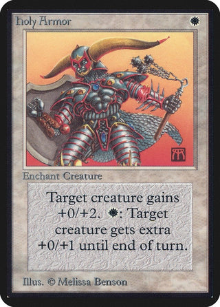 Holy Armor [LEA] - MTG Single