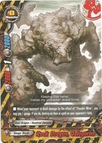 Rock Dragon Galagoron (30036) [H-EB03] - Future Card BuddyFight Single