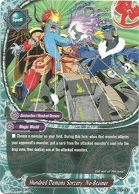 Hundred Demons Sorcery No-Brainer (30039) [H-EB03] - Future Card BuddyFight Single