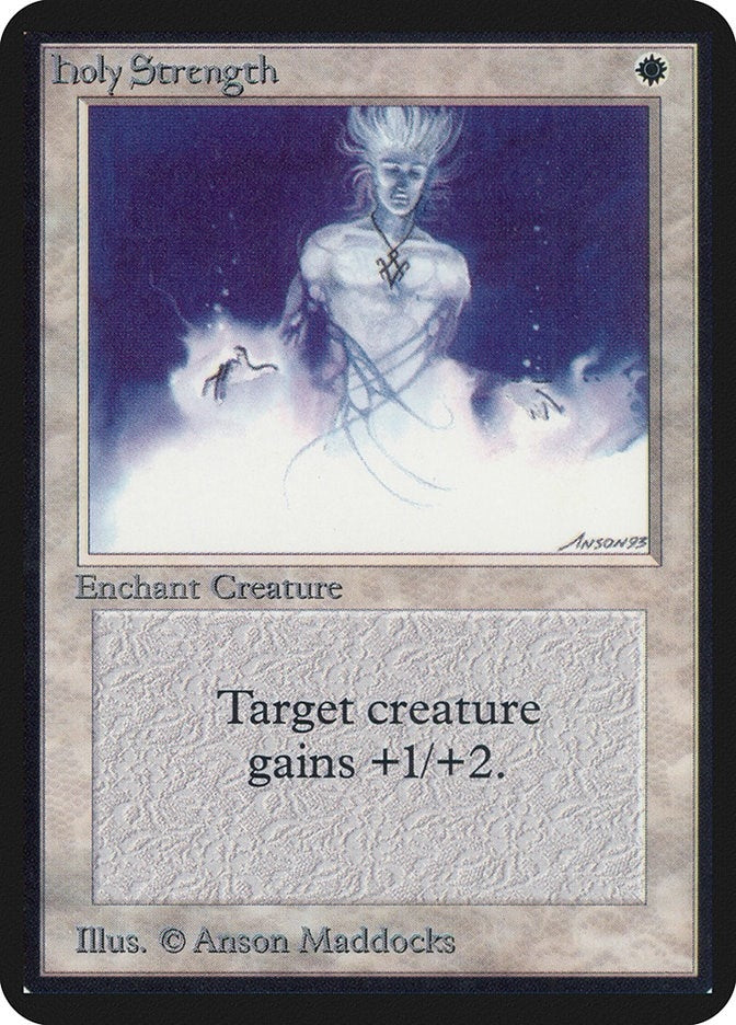Holy Strength [LEA] - MTG Single