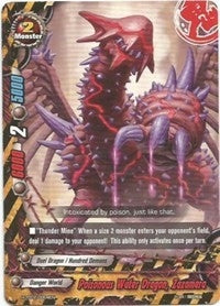 Poisonous Water Dragon Zazamera (20004) [H-TD04] - Future Card BuddyFight Single