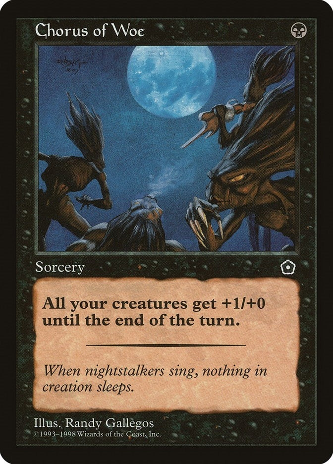 Chorus of Woe [P02] - MTG Single