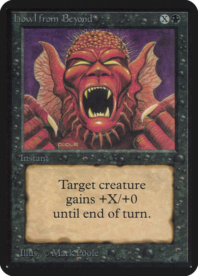 Howl from Beyond [LEA] - MTG Single