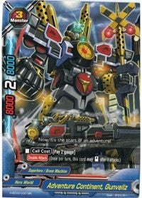 Adventure Continent Gunvellz (RR Foil) (20001) [H-TD02] - Future Card BuddyFight Single