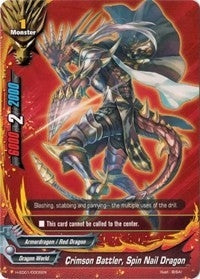 Crimson Battler Spin Nail Dragon (10005) [H-TD01] - Future Card BuddyFight Single