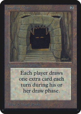 Howling Mine [LEA] - MTG Single