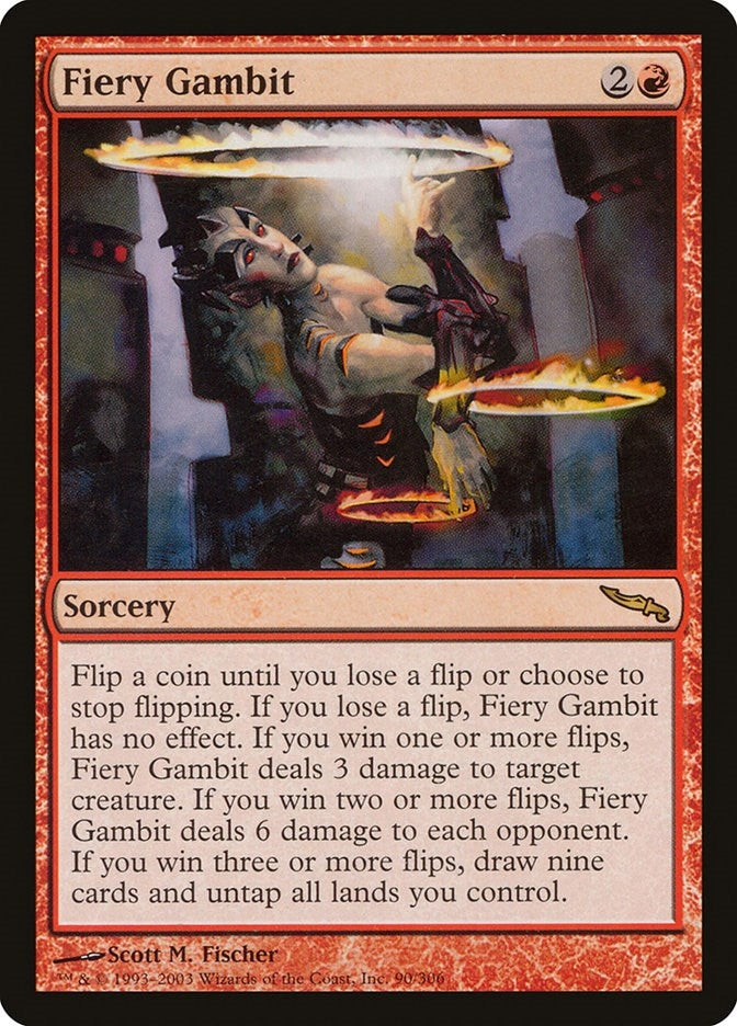 Fiery Gambit (90) [MRD] - MTG Single