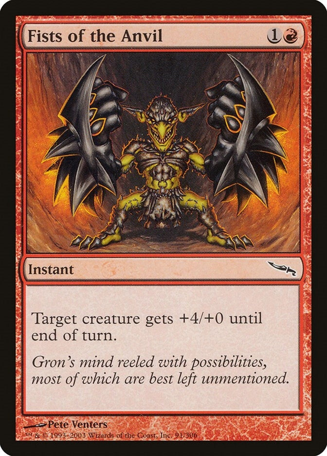 Fists of the Anvil (91) [MRD] - MTG Single