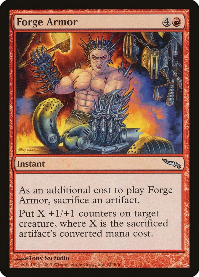 Forge Armor (92) [MRD] - MTG Single