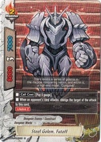 Steel Golem Futoff (10047) [H-EB01] - Future Card BuddyFight Single