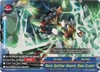 Rock Splitter Sword Gaia Crush! (10059) [H-EB01] - Future Card BuddyFight Single