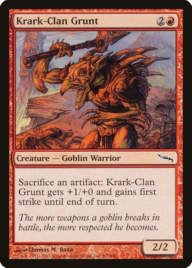 Krark-Clan Grunt (97) [MRD] - MTG Single