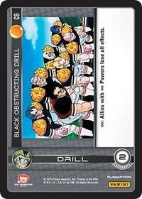 Black Obstructing Drill (6) [PER] - Dragon Ball Z TCG Single