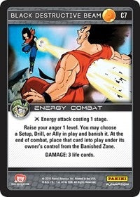 Black Destructive Beam (7) [PER] - Dragon Ball Z TCG Single