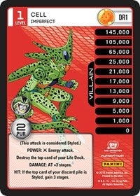 Cell - Imperfect (1) [PER] - Dragon Ball Z TCG Single