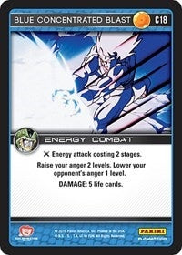 Blue Concentrated Blast (18) [PER] - Dragon Ball Z TCG Single