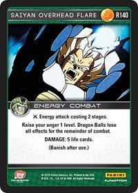 Saiyan Overhead Flare (140) [PER] - Dragon Ball Z TCG Single